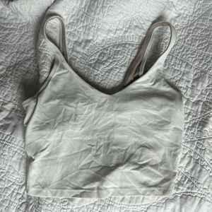Lululemon White Align Tank Top Size 6